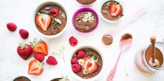 Jak zrobić pyszne muffinki czekoladowe z malinami i cukierkami?